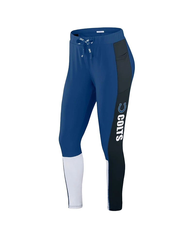 Wear by Erin Andrews Women's Royal Indianapolis Colts Color-Block Leggings