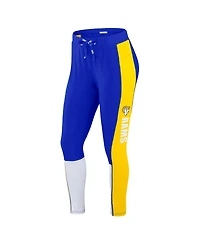Wear by Erin Andrews Women's Royal/Gold Los Angeles Rams Color-Block Leggings