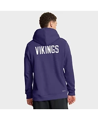 Nike Men's Purple Minnesota Vikings Sideline Standard Issue Alt 2 Dri-fit Hoodie