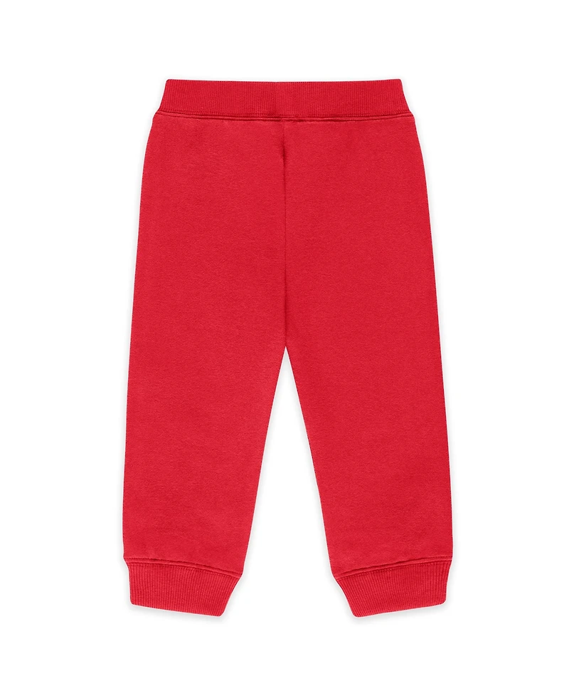 Wear by Erin Andrews Newborn 2-Piece Red Philadelphia Phillies Fleece Crewneck and Pants Set