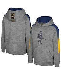 Colosseum Big Boys and Girls Gray West Virginia Mountaineers The Gang Hoodie