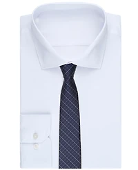 Club Room Men's Fayette Grid Classic Tie, Macy's Exclusive
