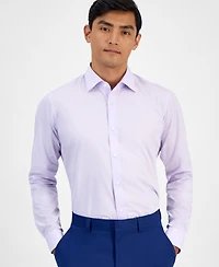 Hugo Boss Men's Valerio Long Sleeve Button-Front Geo Print Shirt