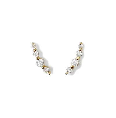 Ana Luisa Ear Climber Earrings - Bonny