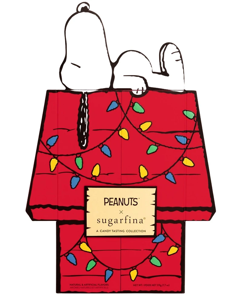 Sugarfina Peanuts Holiday 2025 Snoopy's House Advent Calendar