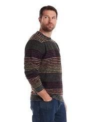 Weatherproof Vintage Men's Striped Crewneck Sweater