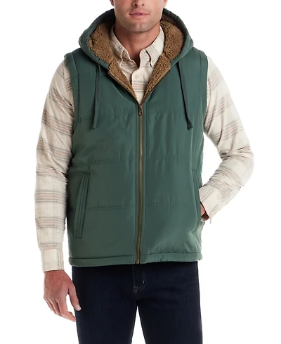 Weatherproof Vintage Men's Hooded Puffer Jacket