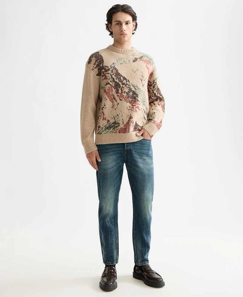 Scotch & Soda Men's Mountain Crewneck Pull-Over Sweater