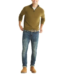 Nautica Men's Performance Quarter-Zip Sweater