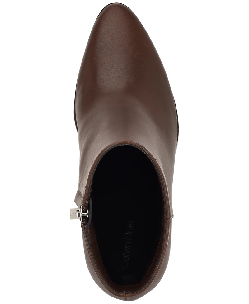 Calvin Klein Women's Dezzi High Block Heel Booties