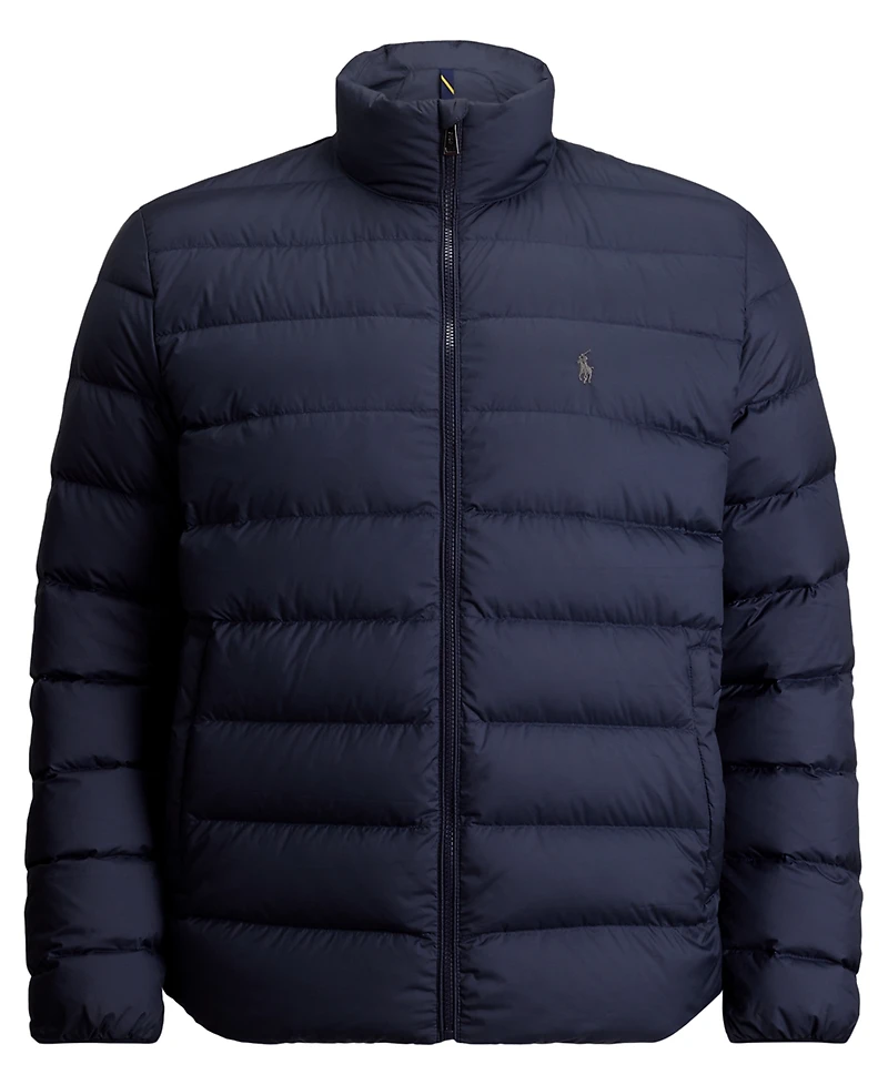 Polo Ralph Lauren Men's Big & Tall Packable Mock Neck Jacket