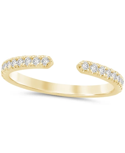 Macy's Diamond Band Ring (1/4 ct. t.w.) in 14K Yellow Gold