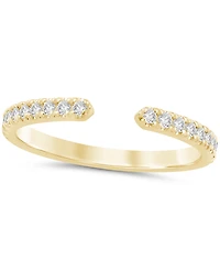 Macy's Diamond Band Ring (1/4 ct. t.w.) in 14K Yellow Gold