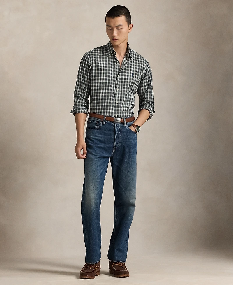 Polo Ralph Lauren Men's Classic-Fit Plaid Twill Shirt