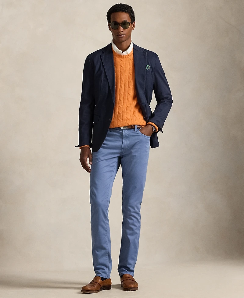 Polo Ralph Lauren Men's Varick Slim Straight Stretch Sateen Pants
