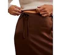 Free People Women's Rosetto Column Midi Skirt