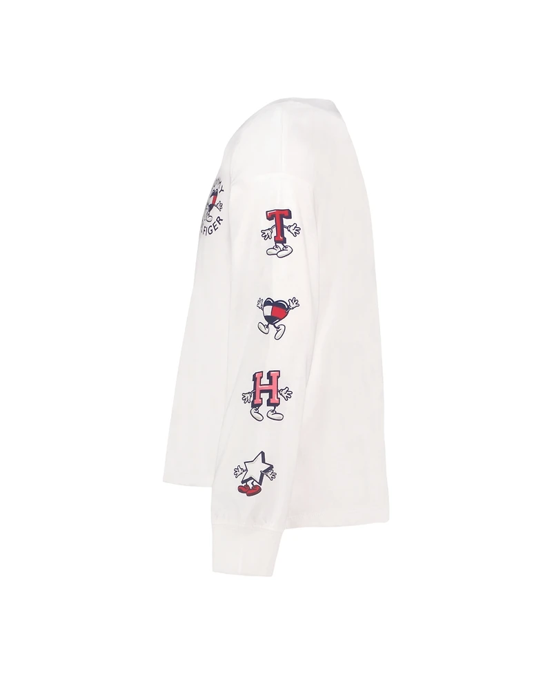 Tommy Hilfiger Girls 7-16 Mascot Long Sleeve T-Shirt