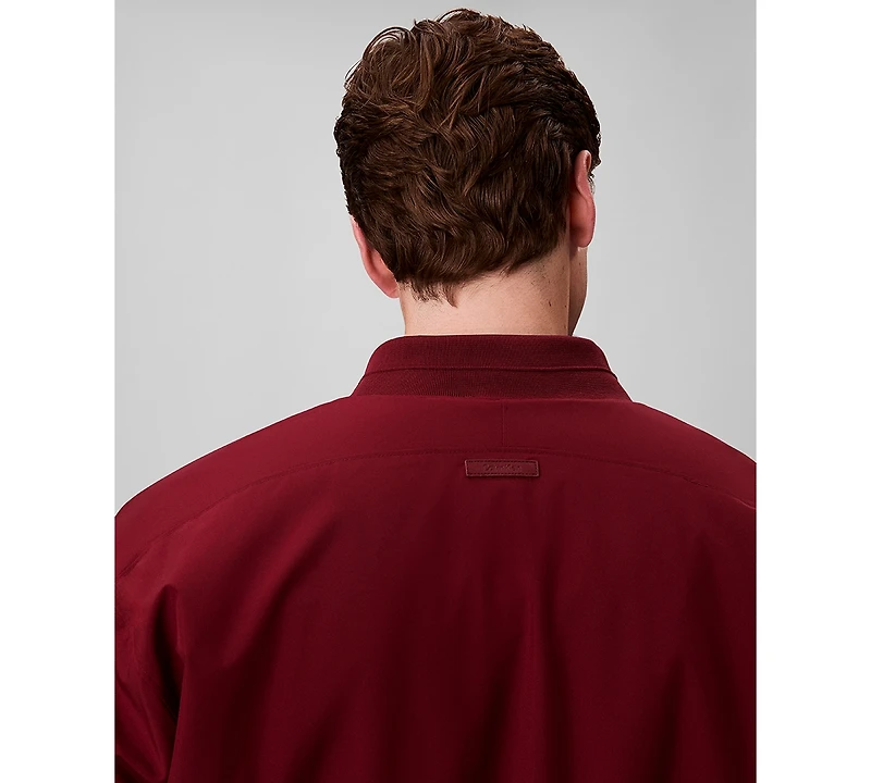 Calvin Klein Men's Hero Bomber Full-Zip Long Sleeve Jacket