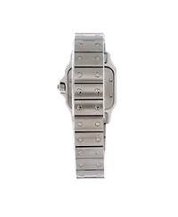 Pre-Owned Cartier Santos de Cartier Galbee Quartz Watch in Stainless Steel 24mm