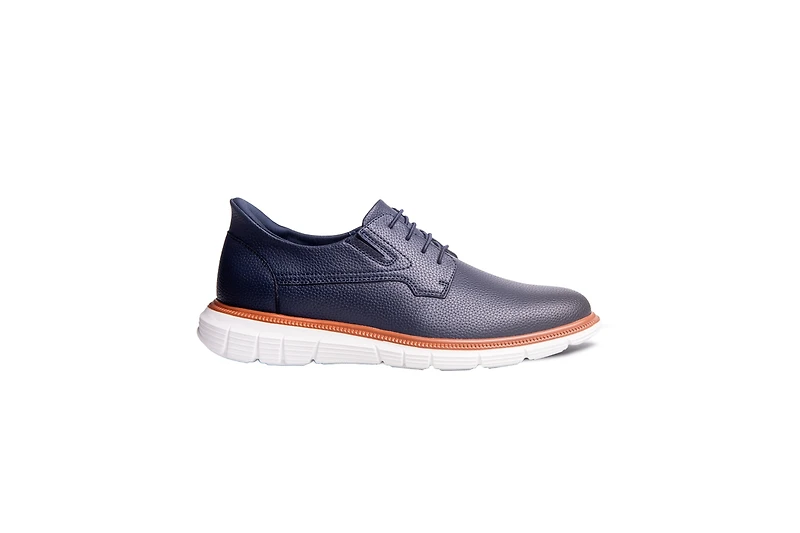 Marc Joseph New York Men's Cloud Street Hands-Free Slip On Lightweight Leather Oxfords