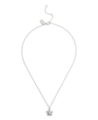 Coach Rhodium Plated Pave Star Jewelry Set