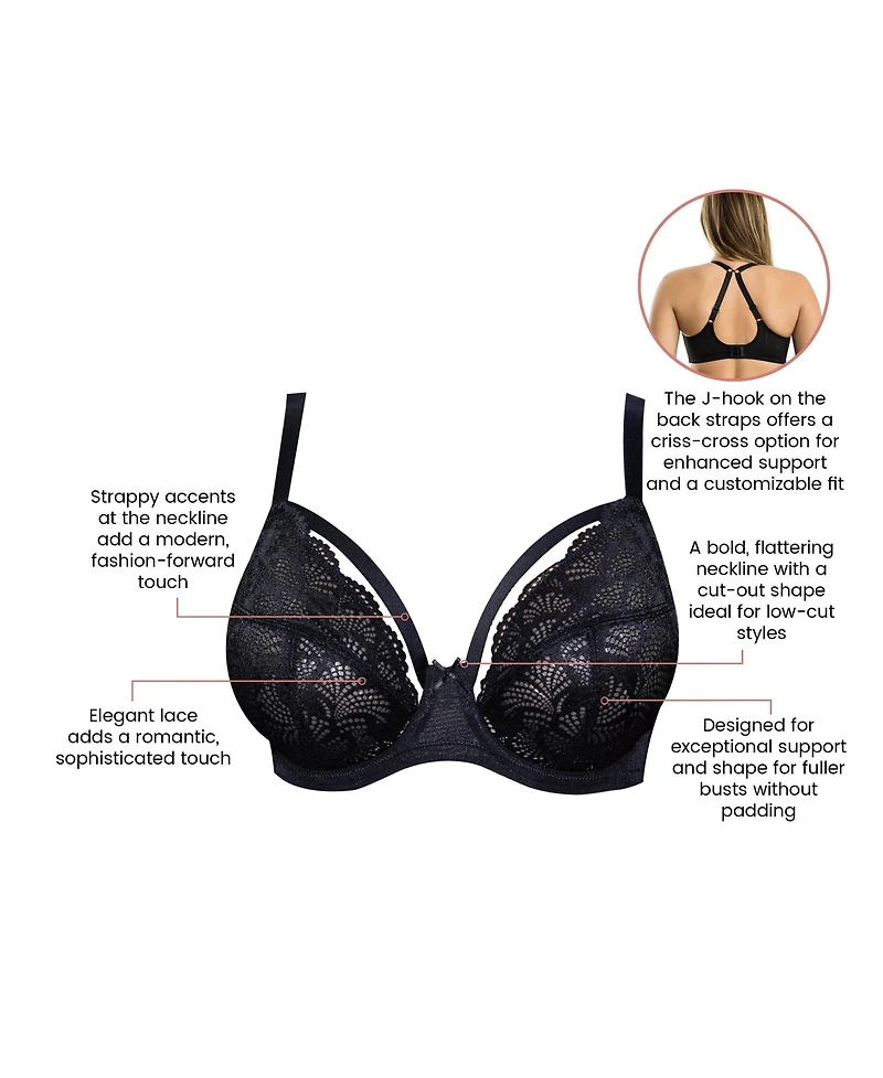 Parfait Women's Olivia Lace Unlined Bra