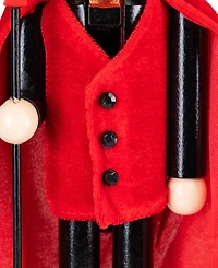Devil Holding Pitch Fork Halloween Nutcracker, 14"