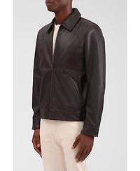 Bagatelle Homme Men's Genuine Leather Zip Front Jacket