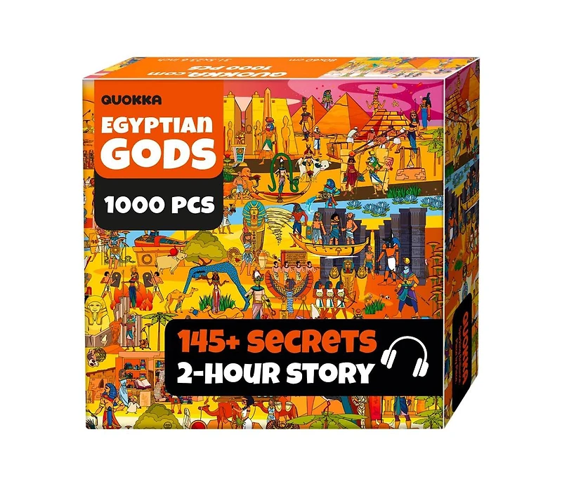 Quokka 1000 Piece Puzzle for Adults Ancient Myths and Legends with Secret Tasks & Audio Story
