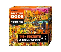 Quokka 1000 Piece Puzzle for Adults Ancient Myths and Legends with Secret Tasks & Audio Story