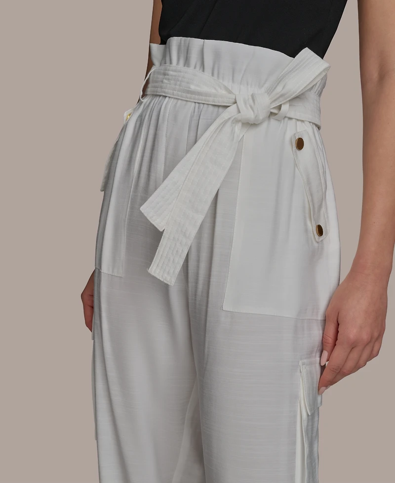 Donna Karan New York Women's Belted Cargo Pants