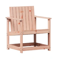 Garden Lounge Set Natural Wood Solid Douglas Fir wood Medium