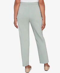 Alfred Dunner Petite Stockbridge Modern Millennium Short Length Pants