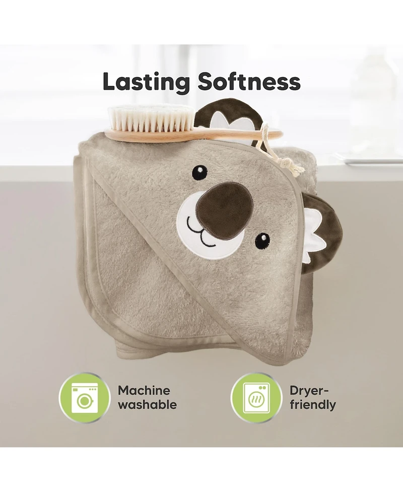 KeaBabies Cuddle Baby Hooded Towel, Bath Towels, Beach Towel for Newborn
