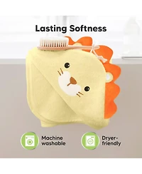 KeaBabies Cuddle Baby Hooded Towel, Bath Towels, Beach Towel for Newborn