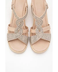 Forever & Always Shoes Dolen Leather Chunky Sandal (Women)