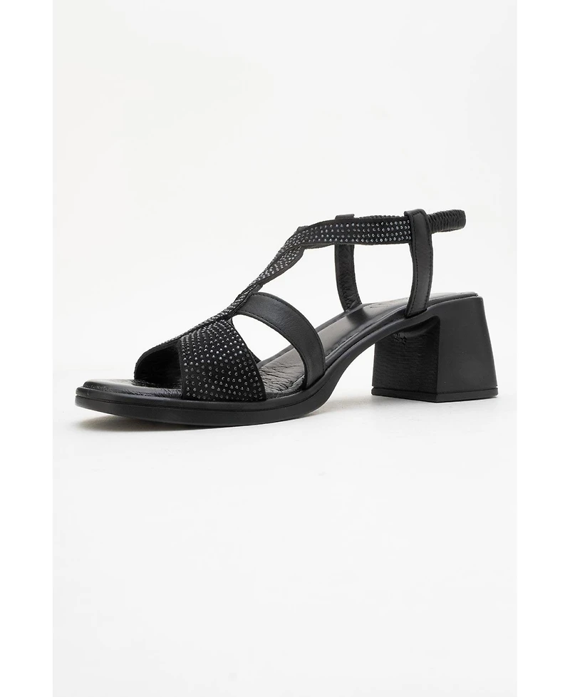 Forever & Always Shoes Dolen Leather Chunky Sandal (Women)