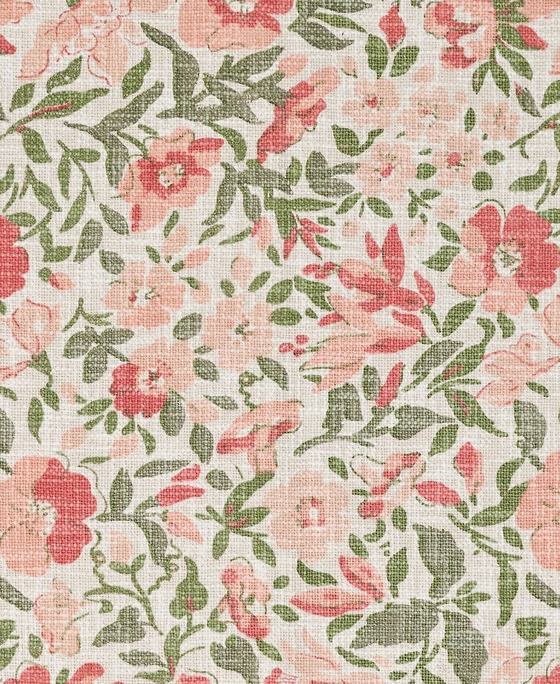 Laura Ashley Crochet Border Cotton Runner Rug