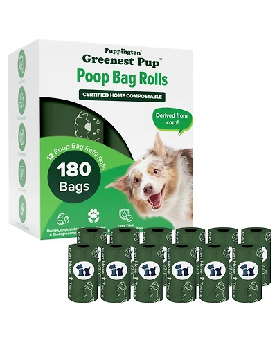 Compo Dog Poop Bags, 180 Bags