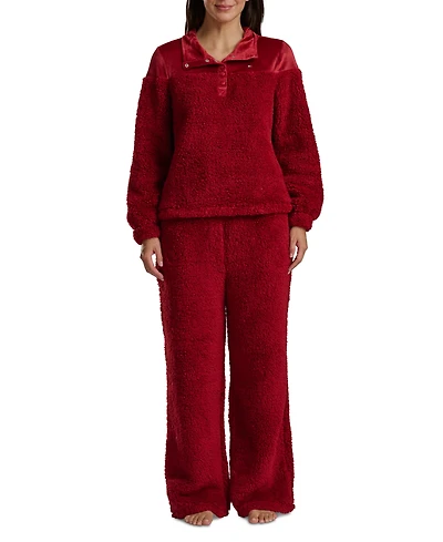 Tommy Hilfiger Women's 2-Piece Long Sleeves Top and High Waist Pants Set