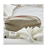 Brera Lino Pebble Large Toiletry Bag