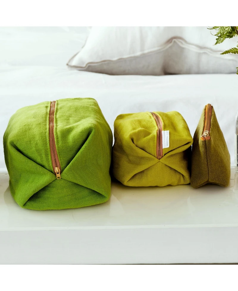 Brera Lino Leaf Large Toiletry Bag