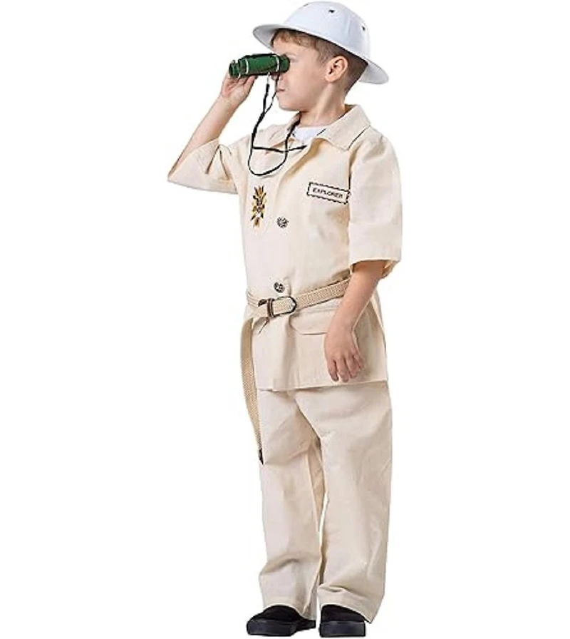Dress Up America Kids Safari Explorer Costume Set