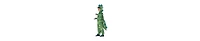 Dress Up America T-Rex Hooded Jumpsuit Costume - Toddlers Boys