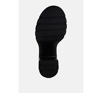 Nambo Stud Embellished Block Heel Women