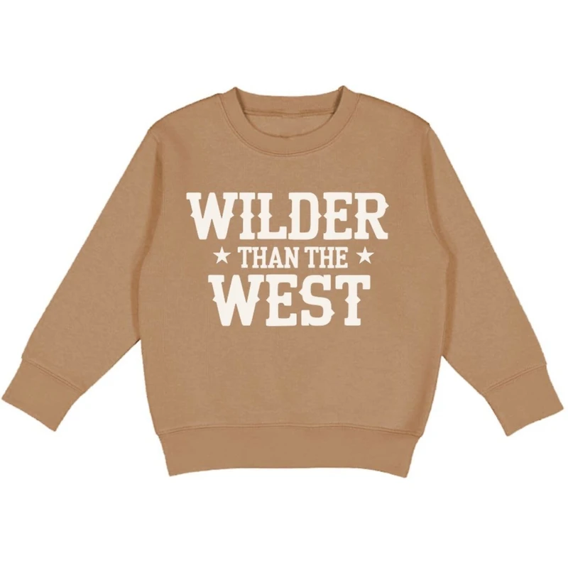 Sweet Wink Toddler Boys Wilder Than The West Sweatshirt