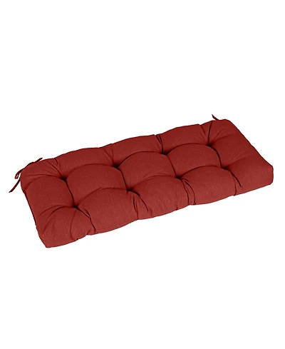 Aoodor 42" x 19.3" x 5.1" Outdoor Polyester Tufted Bench Cushion, Water-resistant & Fade-Resistant, Cushion for Love Seat