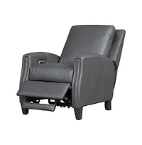 Parker Living Echo Grey Power Cordless High Leg Recliner P2 Two Pack