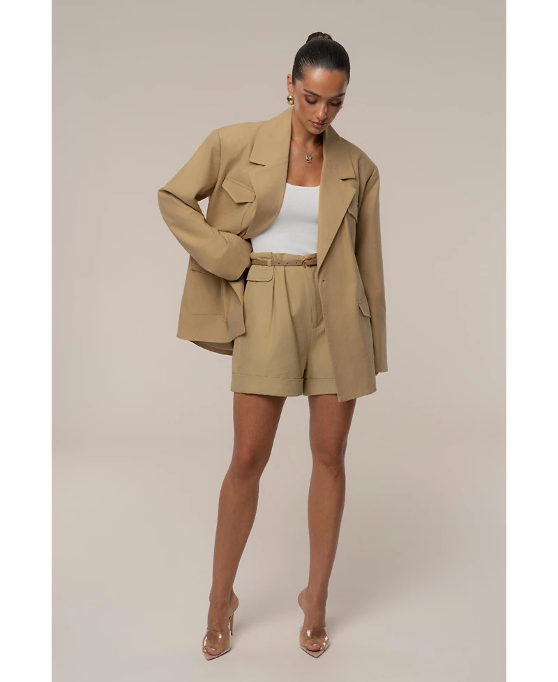 Jluxlabel Women's Precision Woven Blazer
