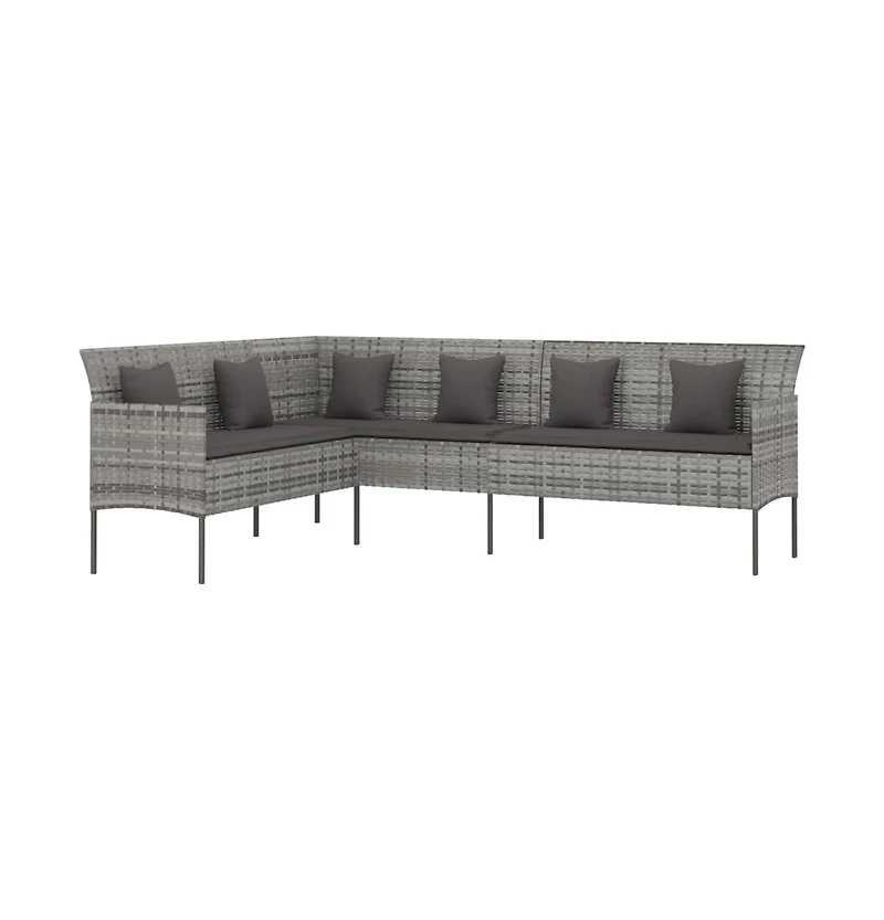 Garden Sofa Grey, Anthracite